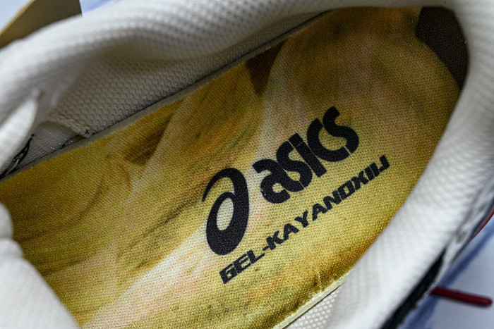 1203B103-100 GEL-KAYANO 12.1 CREAM/BLACK/RED