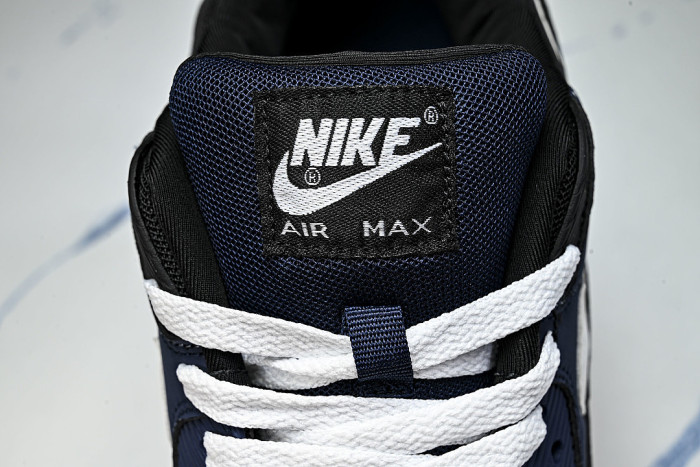 FB9658-400 AIR MAX 90 MIDNIGHT NAVY/BLACK/GUM MEDIUM BROWN/WHITE