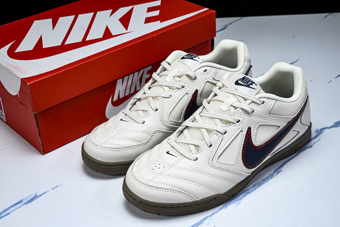 IH4380-110 GATO LOW-TOP CASUAL SHOES PALE IVORY/UNIVERSITY RED/GUM DARK BROWN/THUNDER BLUE