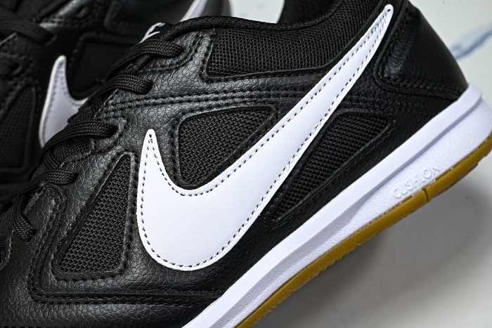 HQ6019-001 GATO LOW-TOP CASUAL SHOES BLACK/WHITE/GUM LIGHT BROWN