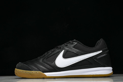 HQ6019-001 GATO LOW-TOP CASUAL SHOES BLACK/WHITE/GUM LIGHT BROWN