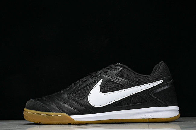 HQ6019-001 GATO LOW-TOP CASUAL SHOES BLACK/WHITE/GUM LIGHT BROWN