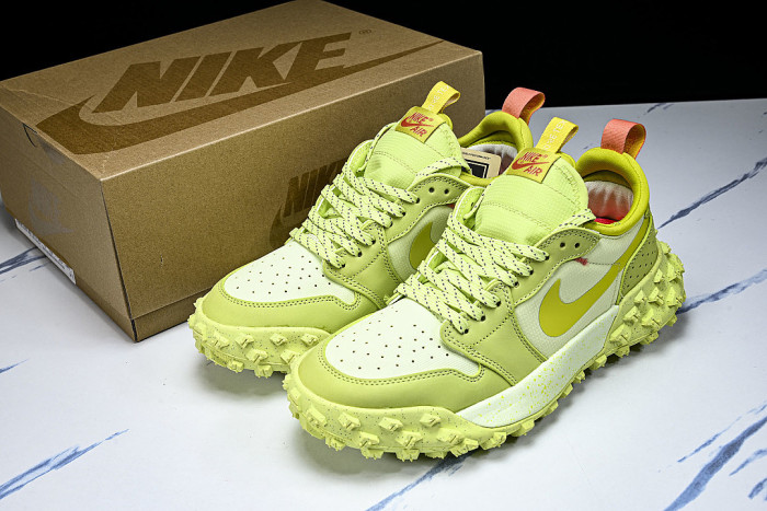 FV4227-700 AIR 1 ELEMENT GORE TEX LOW TOP RUNNING SHOES GRASS GREEN/LIGHT GREEN