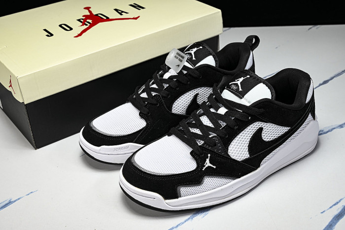 HJ6777-001 JORDAN CMFT ERA LOW-TOP RETRO CASUAL SPORTS SHOES BLACK/WHITE