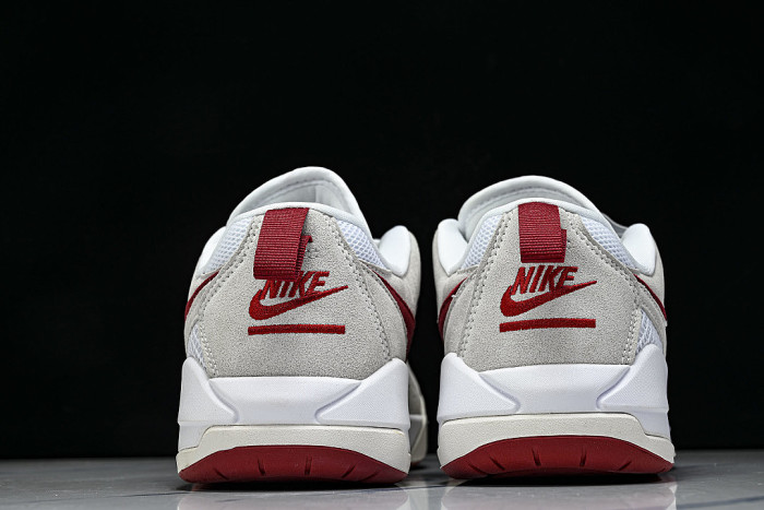 HJ6777-116 JORDAN CMFT ERA LOW-TOP RETRO CASUAL SPORTS SHOES WHITE/SAIL/BLACK/VARSITY RED