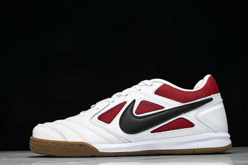 IB8509-100 GATO LOW-TOP CASUAL SHOES WHITE/GYM RED/GUM DARK BROWN/BLACK