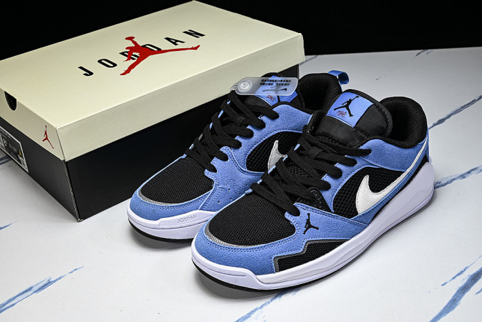 HJ6777-004 JORDAN CMFT ERA LOW-TOP RETRO CASUAL SPORTS SHOES BLACK/UNIVERSITY BLUE/WHITE