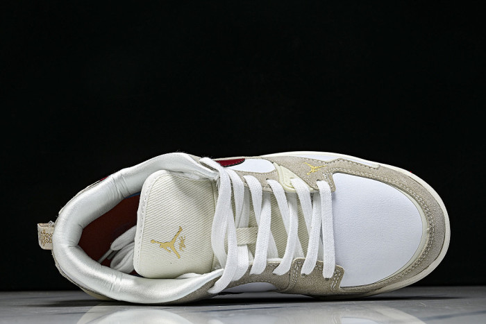 IQ3473-161 JORDAN CMFT ERA SE WHITE/TEAM CRIMSON-SAIL-DUSTY PEACH-SEA GLASS-CREAM II
