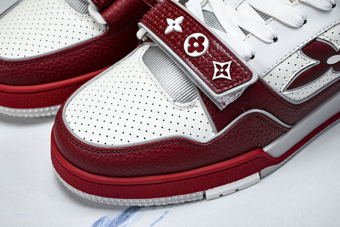 2026 NEW STYLE MEN'S SHOES TRAINER LACE UP SPORTS BASKETBALL SHOES WINE RED/CLARET RED
