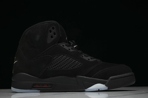 HQ7978-001 AIR JORDAN 5 RETRO OG AJ5 BASKETBALL SHOES BLACK/INKINESS