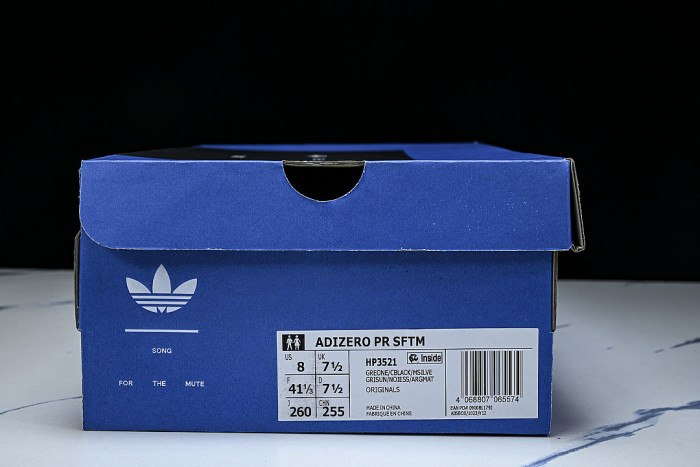 HP3521 ADIZERO PR CLOUD WHITE/SILVER METALLIC/CORE BLACK