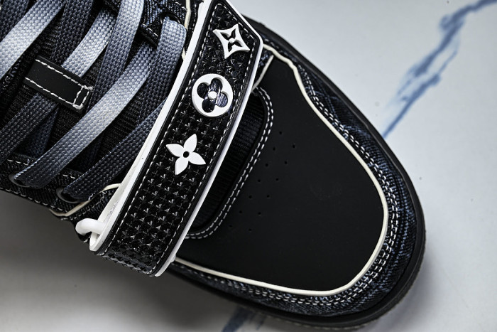 2026 NEW STYLE MEN'S SHOES TRAINER LACE UP SPORTS BASKETBALL SHOES BLACK/INKINESS