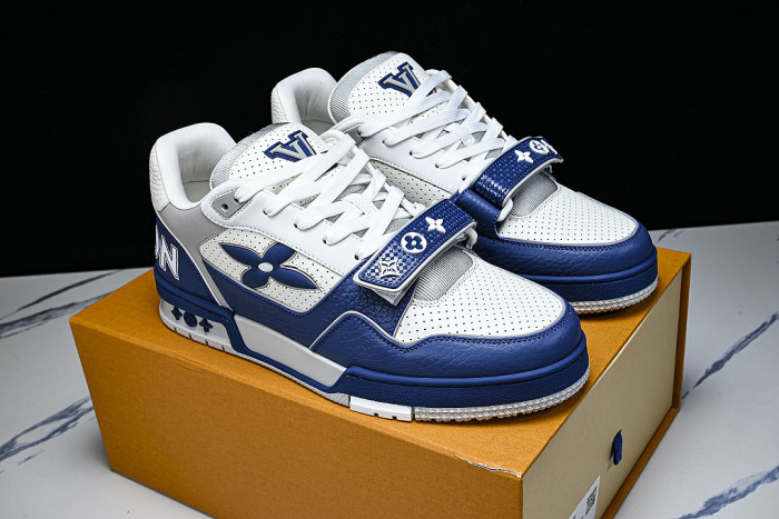 2026 NEW STYLE MEN'S SHOES TRAINER LACE UP SPORTS BASKETBALL SHOES NAVY BLUE/MIDNIGHT BLUE
