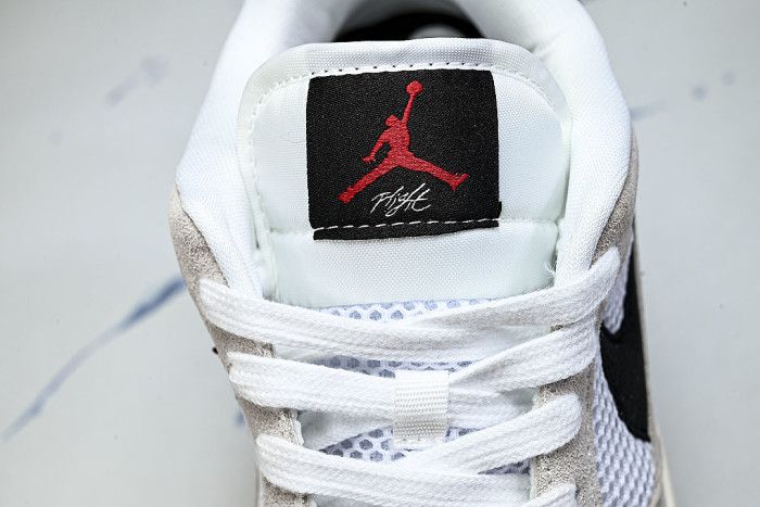 HJ6777-100 JORDAN CMFT ERA LOW-TOP RETRO CASUAL SPORTS SHOES WHITE/WHITE/SAIL/BLACK