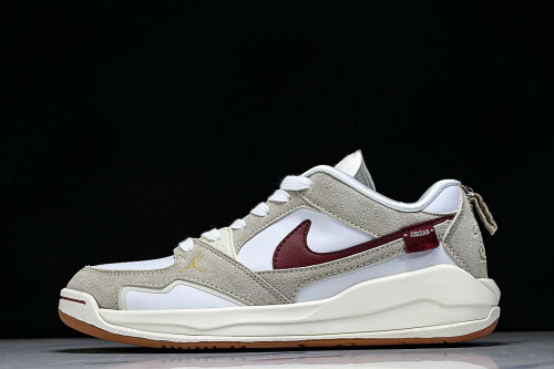 IQ3473-161 JORDAN CMFT ERA SE WHITE/TEAM CRIMSON-SAIL-DUSTY PEACH-SEA GLASS-CREAM II