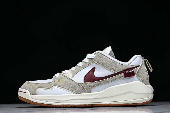 IQ3473-161 JORDAN CMFT ERA SE WHITE/TEAM CRIMSON-SAIL-DUSTY PEACH-SEA GLASS-CREAM II