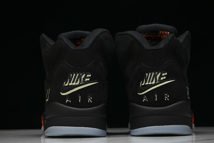 HQ7978-001 AIR JORDAN 5 RETRO OG AJ5 BASKETBALL SHOES BLACK/INKINESS