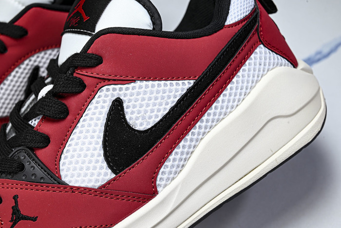 HJ6777-106 JORDAN CMFT ERA LOW-TOP RETRO CASUAL SPORTS SHOES WHITE/VARSITY RED/SAIL/BLACK