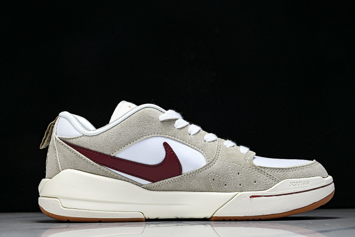 IQ3473-161 JORDAN CMFT ERA SE WHITE/TEAM CRIMSON-SAIL-DUSTY PEACH-SEA GLASS-CREAM II