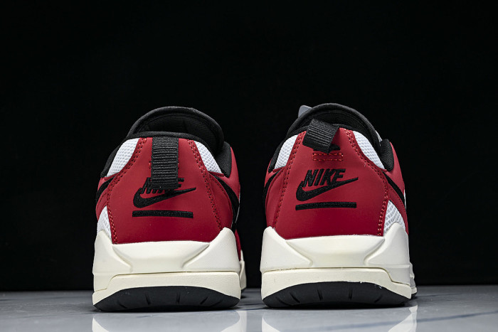 HJ6777-106 JORDAN CMFT ERA LOW-TOP RETRO CASUAL SPORTS SHOES WHITE/VARSITY RED/SAIL/BLACK