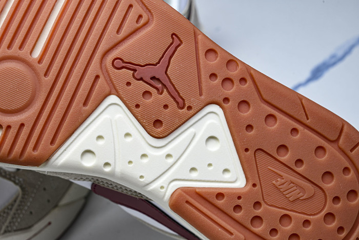 IQ3473-161 JORDAN CMFT ERA SE WHITE/TEAM CRIMSON-SAIL-DUSTY PEACH-SEA GLASS-CREAM II