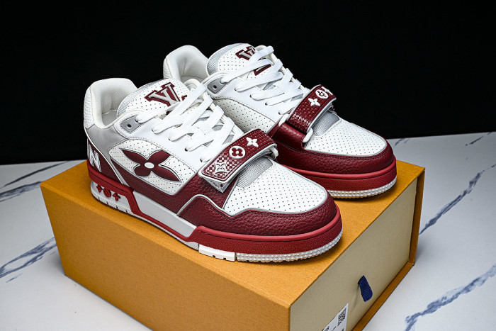 2026 NEW STYLE MEN'S SHOES TRAINER LACE UP SPORTS BASKETBALL SHOES WINE RED/CLARET RED