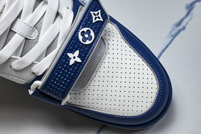 2026 NEW STYLE MEN'S SHOES TRAINER LACE UP SPORTS BASKETBALL SHOES NAVY BLUE/MIDNIGHT BLUE