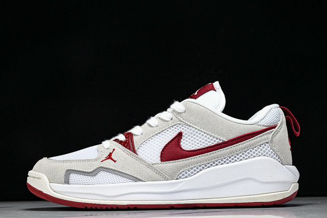 HJ6777-116 JORDAN CMFT ERA LOW-TOP RETRO CASUAL SPORTS SHOES WHITE/SAIL/BLACK/VARSITY RED