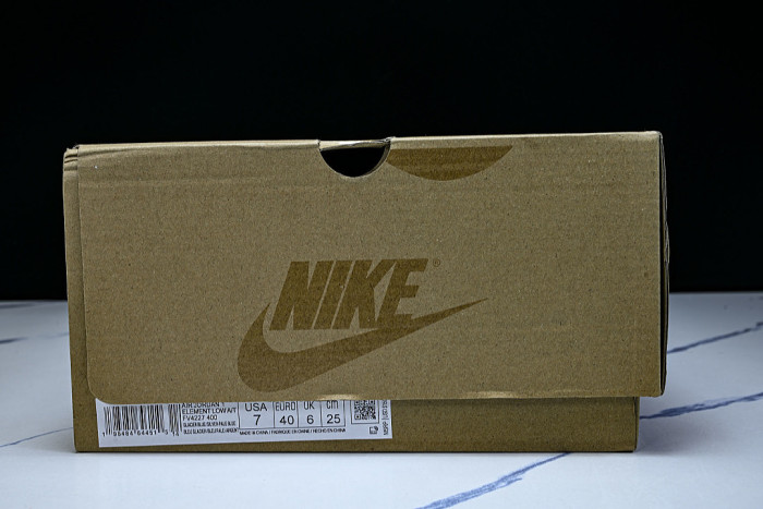 FV4227-400 JORDAN 1 LOW ELEMENT GORE-TEX GLACIER BLUE/SILVER/PALE BLUE/LIGHT ARMORY BLUE