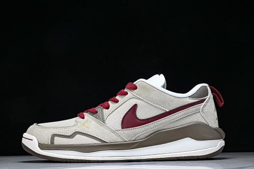 IQ9781-261 JORDAN CMFT ERA LOW-TOP RETRO CASUAL SPORTS SHOES BROWN/RED