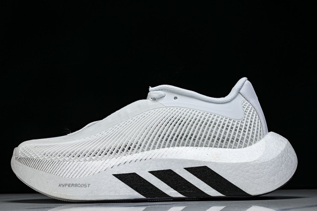 LA6215 HYPERBOOST EDGE M SOLE-BOOSTING RUNNING SHOES WHITE/BLACK/WHITE