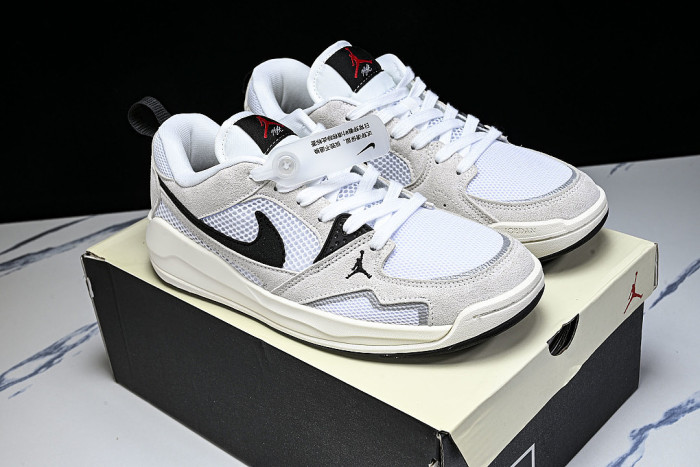 HJ6777-100 JORDAN CMFT ERA LOW-TOP RETRO CASUAL SPORTS SHOES WHITE/WHITE/SAIL/BLACK