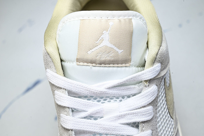 HJ6778-102 JORDAN CMFT ERA LOW-TOP RETRO CASUAL SPORTS SHOES WHITE/GREY/BEIGE
