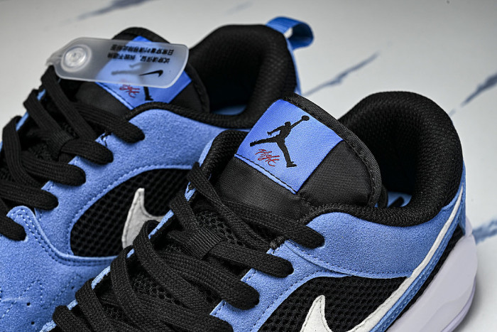 HJ6777-004 JORDAN CMFT ERA LOW-TOP RETRO CASUAL SPORTS SHOES BLACK/UNIVERSITY BLUE/WHITE