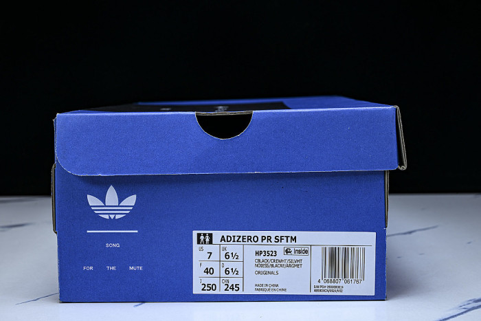 HP3523 ADIZERO PR CORE BLACK/CORE WHITE/CREAM WHITE
