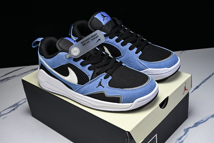HJ6777-004 JORDAN CMFT ERA LOW-TOP RETRO CASUAL SPORTS SHOES BLACK/UNIVERSITY BLUE/WHITE