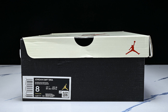 HJ6777-100 JORDAN CMFT ERA LOW-TOP RETRO CASUAL SPORTS SHOES WHITE/WHITE/SAIL/BLACK