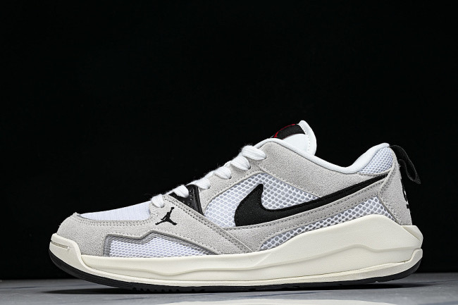 HJ6777-100 JORDAN CMFT ERA LOW-TOP RETRO CASUAL SPORTS SHOES WHITE/WHITE/SAIL/BLACK