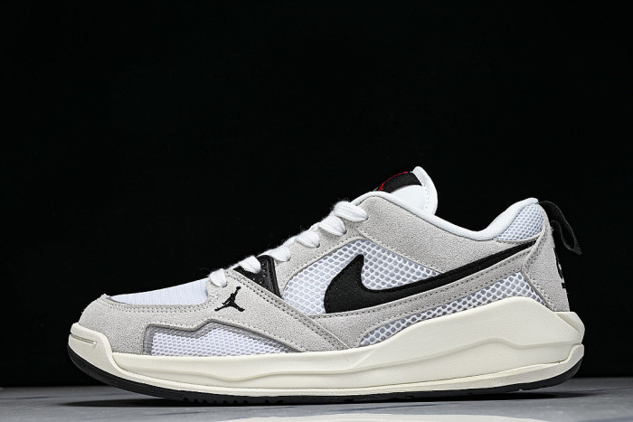 HJ6777-100 JORDAN CMFT ERA LOW-TOP RETRO CASUAL SPORTS SHOES WHITE/WHITE/SAIL/BLACK