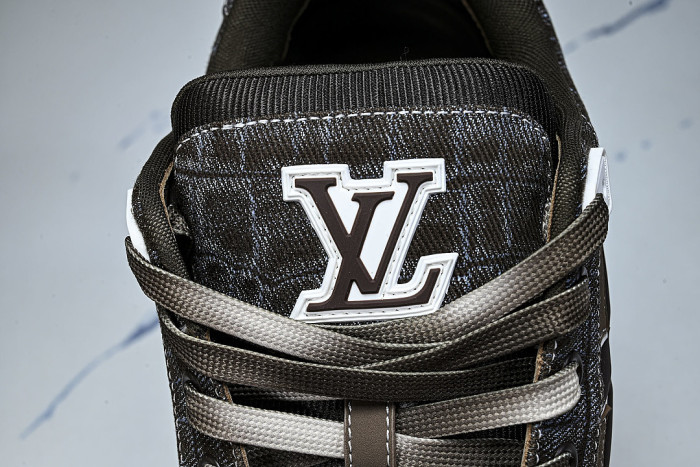 2026 NEW STYLE MEN'S SHOES TRAINER LACE UP SPORTS BASKETBALL SHOES BLACK/COFFEE