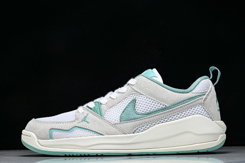 HJ6778-113 JORDAN CMFT ERA WHITE/SAIL/WASHED TEAL