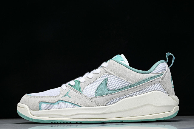 HJ6778-113 JORDAN CMFT ERA WHITE/SAIL/WASHED TEAL