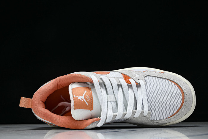 HJ6778-108 JORDAN CMFT ERA LOW-TOP RETRO CASUAL SPORTS SHOES WHITE/LIGHT MADDER ROOT