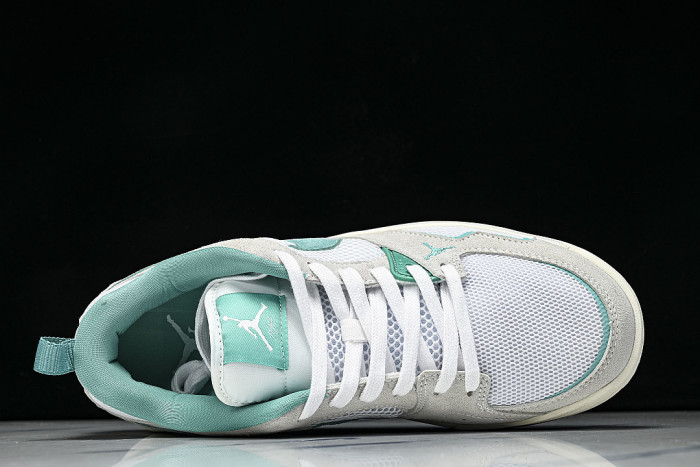 HJ6778-113 JORDAN CMFT ERA WHITE/SAIL/WASHED TEAL
