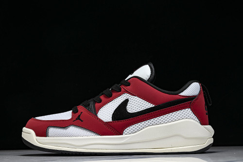 HJ6777-106 JORDAN CMFT ERA LOW-TOP RETRO CASUAL SPORTS SHOES WHITE/VARSITY RED/SAIL/BLACK