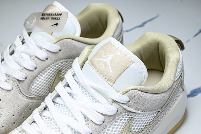 HJ6778-102 JORDAN CMFT ERA LOW-TOP RETRO CASUAL SPORTS SHOES WHITE/GREY/BEIGE