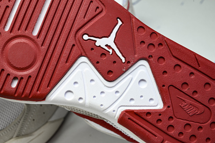 HJ6777-116 JORDAN CMFT ERA LOW-TOP RETRO CASUAL SPORTS SHOES WHITE/SAIL/BLACK/VARSITY RED