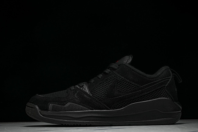 HJ6777-060 JORDAN CMFT ERA BLACK/GYM RED/ANTHRACITE/BLACK
