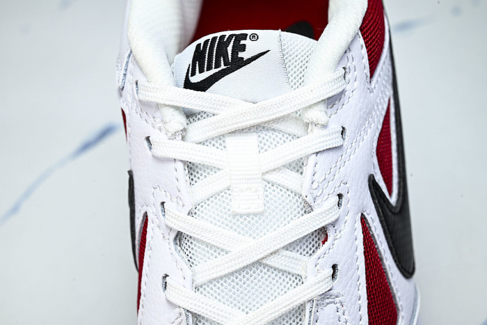IB8509-100 GATO LOW-TOP CASUAL SHOES WHITE/GYM RED/GUM DARK BROWN/BLACK