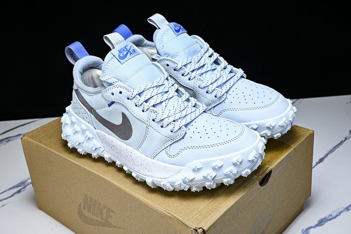 FV4227-400 JORDAN 1 LOW ELEMENT GORE-TEX GLACIER BLUE/SILVER/PALE BLUE/LIGHT ARMORY BLUE
